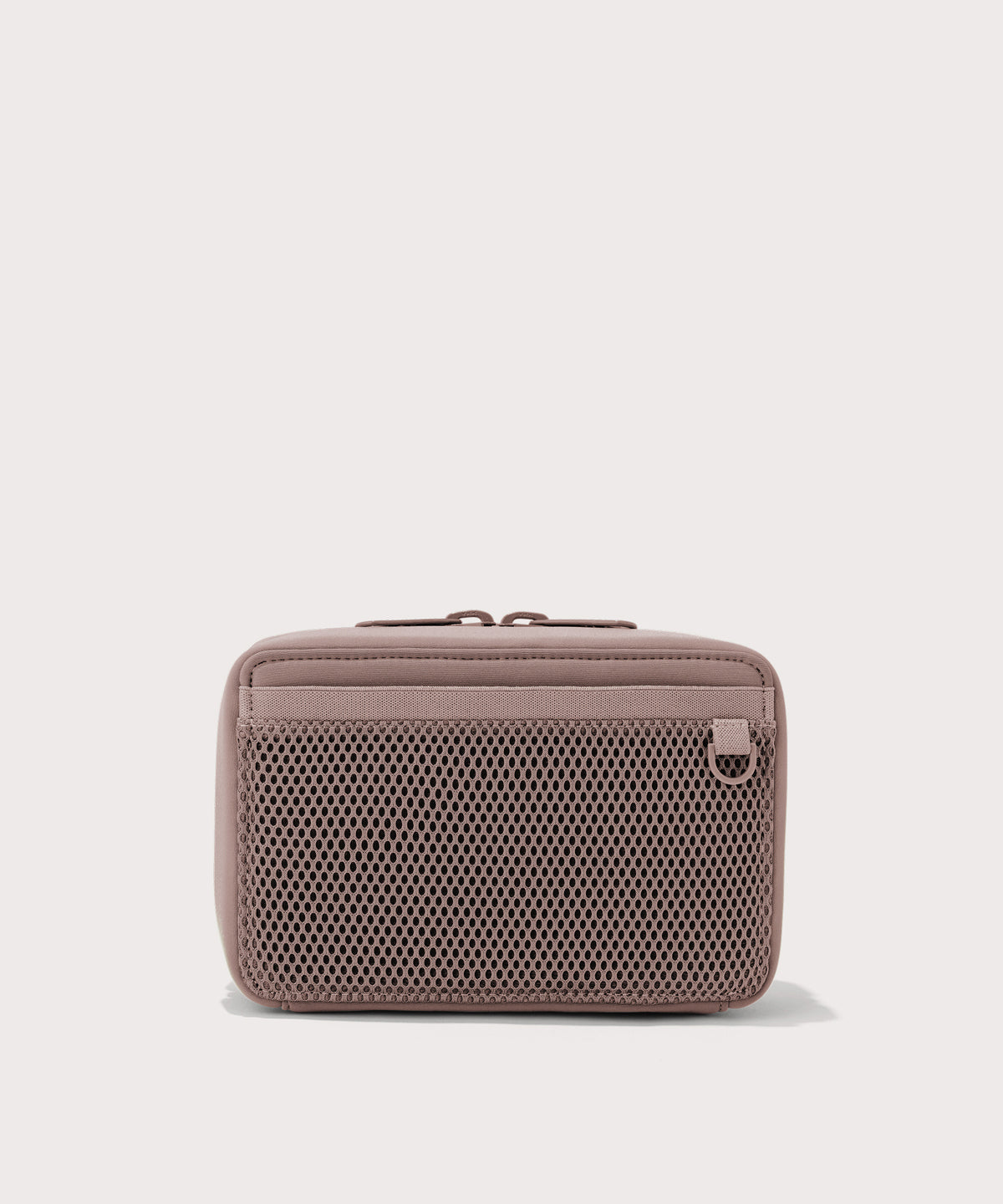 Dagne Dover large Arlo Tech Organizer in pink seen from the back.