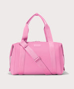 Dagne Dover Large Landon Carryall in a true bubble gum pink.