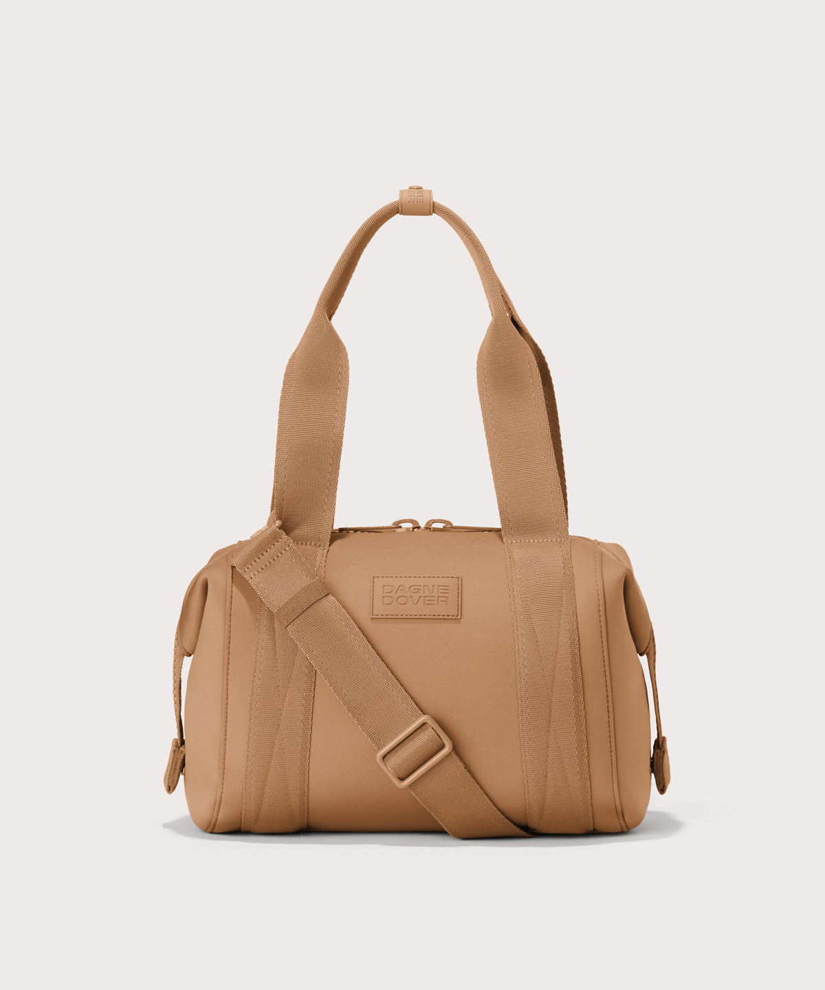 small Landon Carryall in brown camel