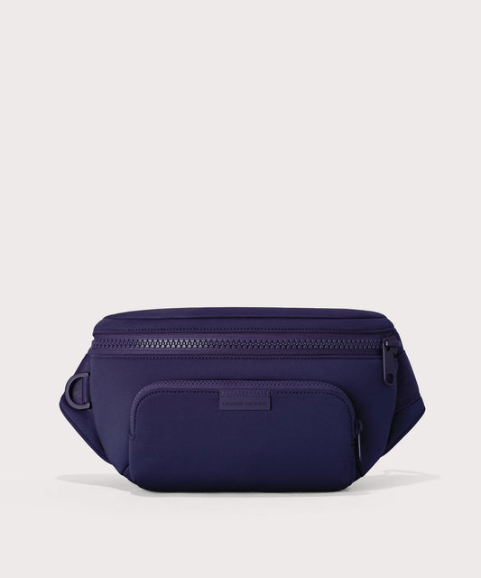 Jax in a jewel-toned, deep blue with strong purple undertones
