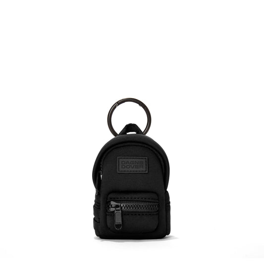 Dagne Dover Dakota Keychain in black.