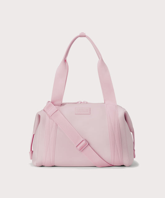 Medium Landon Carryall in a cool, powdery pink with soft grey undertones