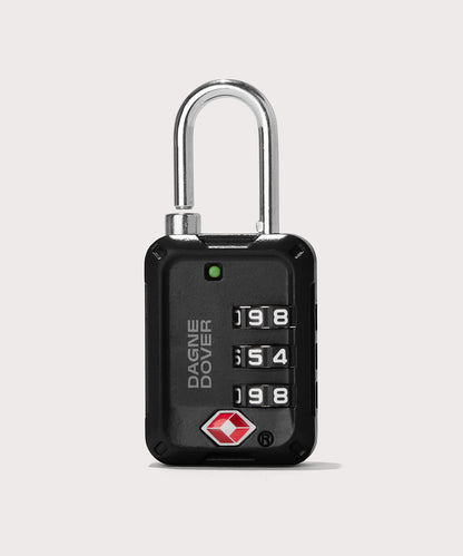 Lyon Luggage Lock in Onyx