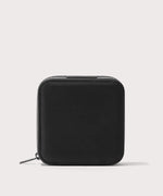 Dagne Dover Large Frankie Jewelry Case in black.