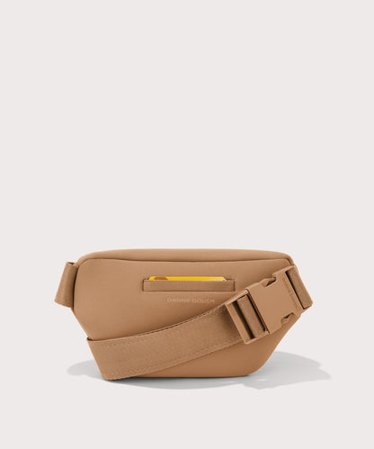 Dagne Dover Ace Fanny Pack in camel seen from the back