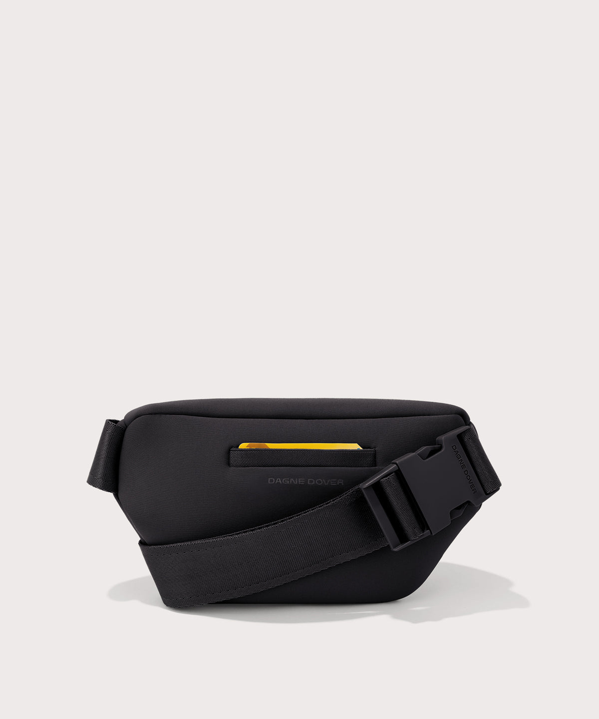 Dagne Dover Ace Fanny Pack in black seen from the back