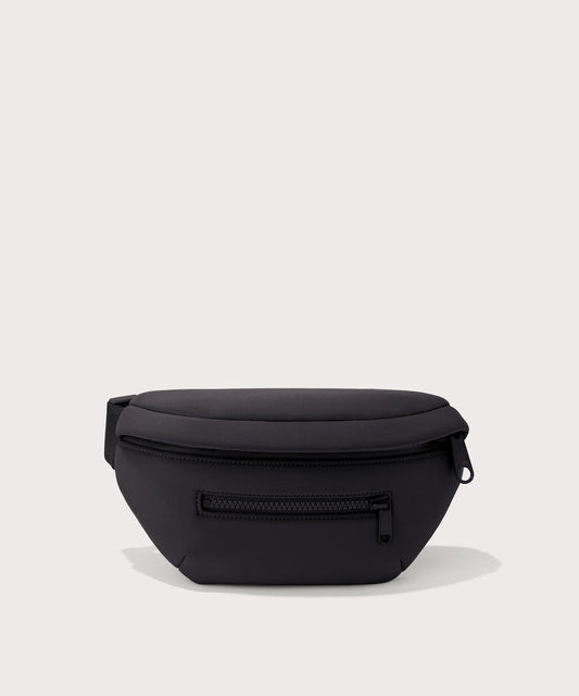 Dagne Dover Ace Fanny Pack in black .
