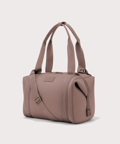 Large Landon Carryall in pink, side view