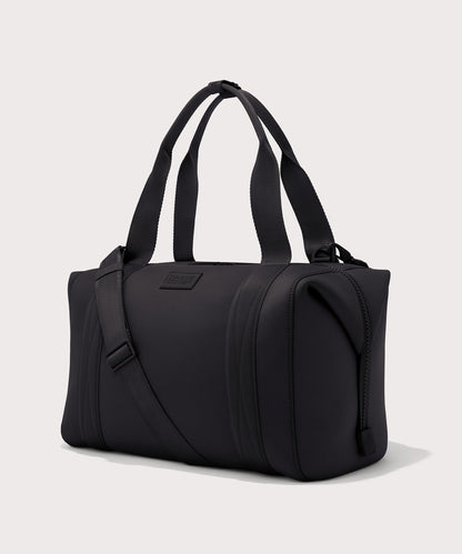 Large Landon Carryall in black, side view