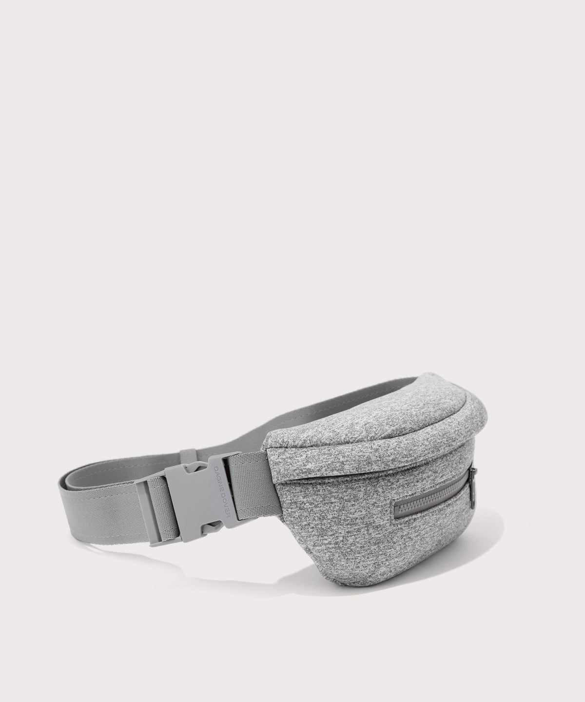 Dagne Dover Ace Fanny Pack in grey seen from the side