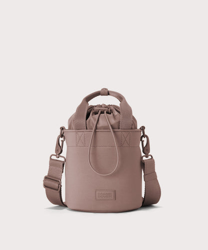 Dagne Dover Nico Bucket Bag in pink.