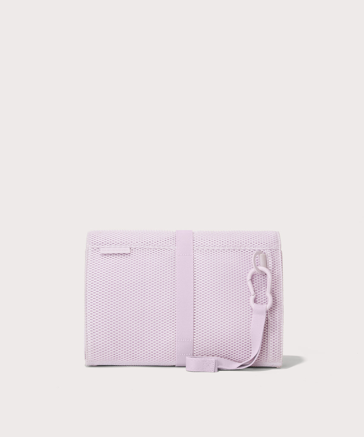 Dagne Dover Joey Changing Kit in a soft purple with grey undertones seen from the back.