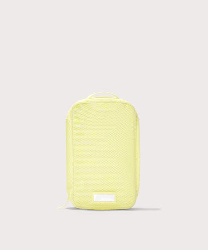 Front view of medium Roma packing cube in citrine