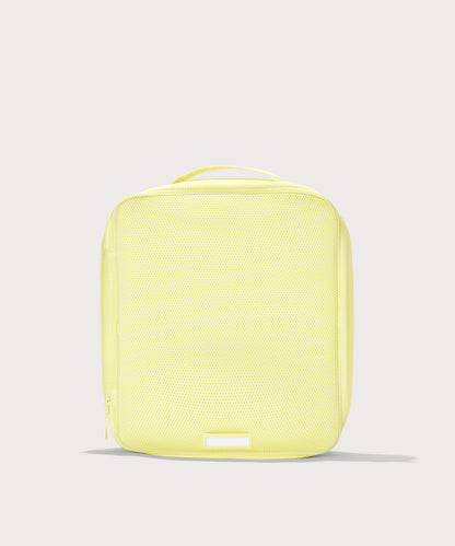 Front view of extra large Roma packing cube in citrine