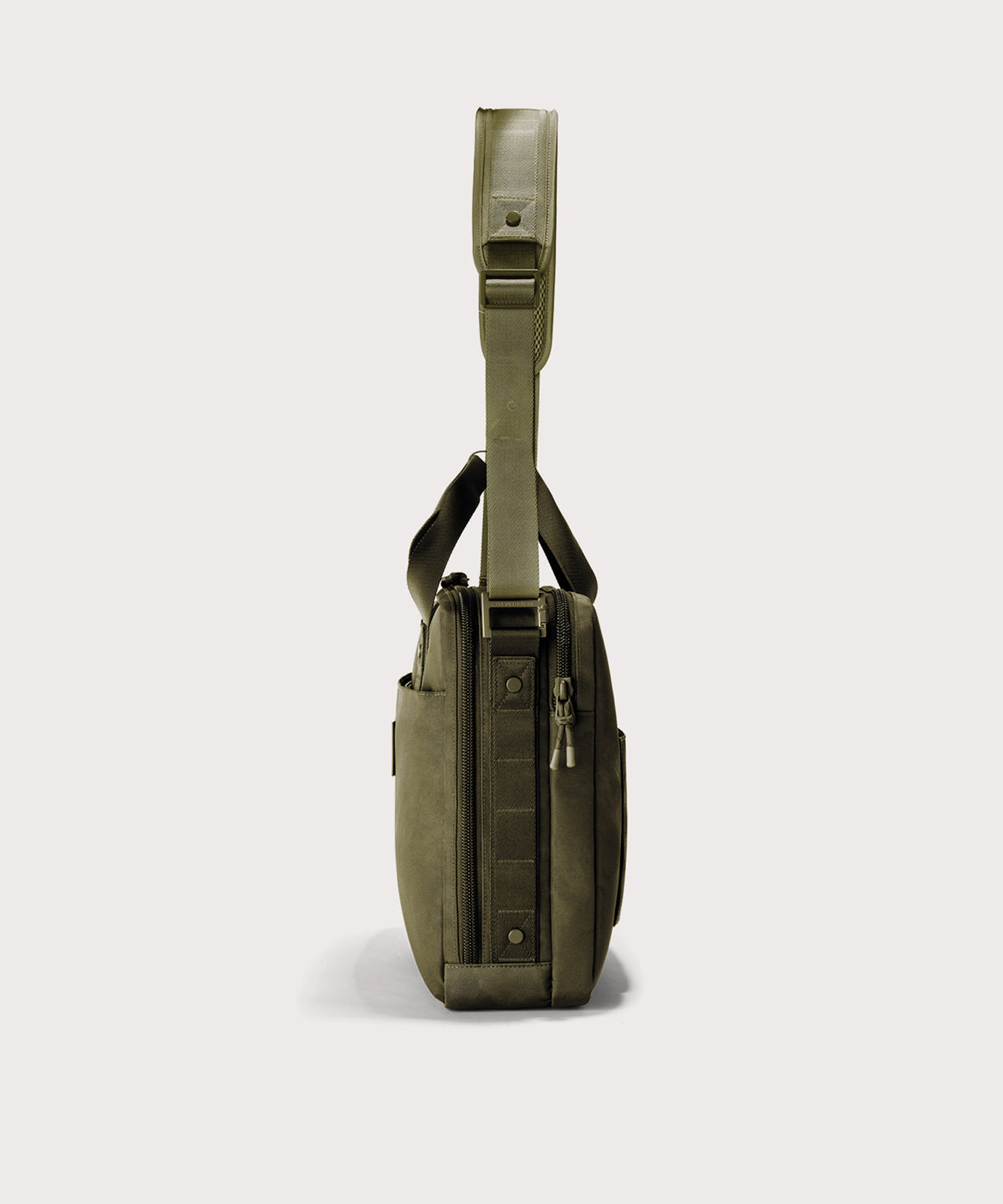 Berlin Travel Brief in Dark Moss